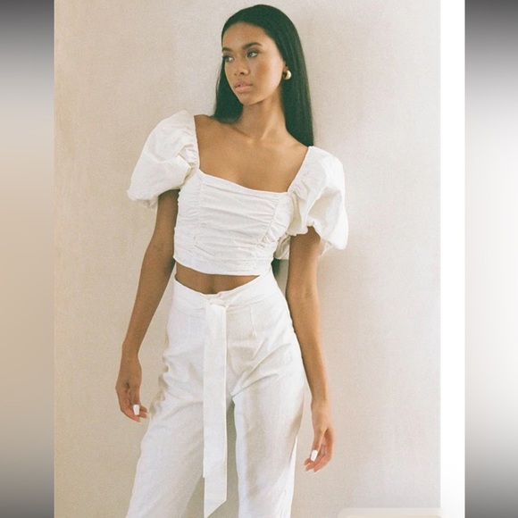 Sabo skirt cotton pants set - Picture 6 of 8